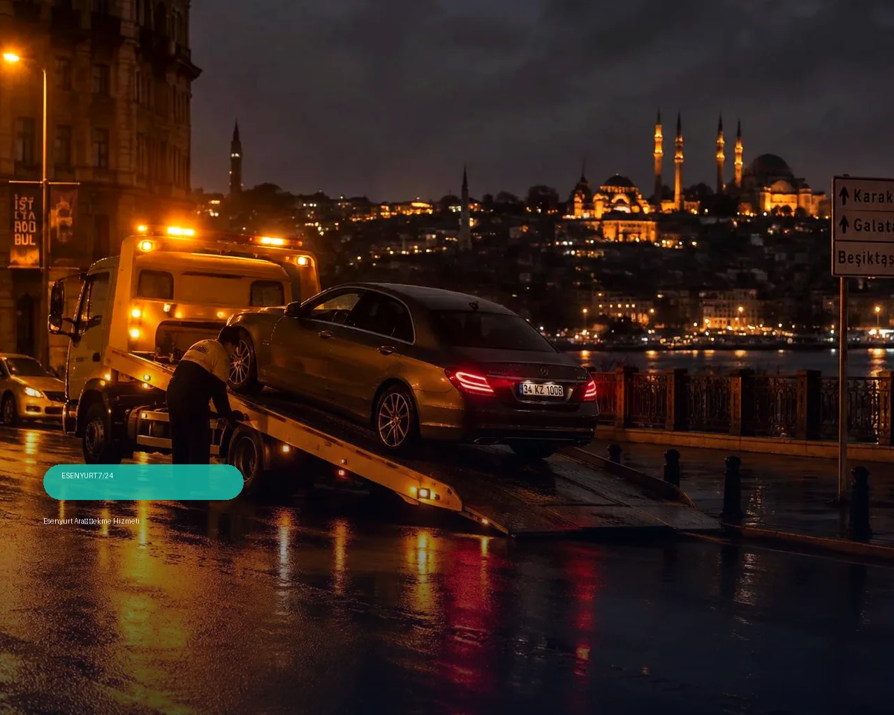 esenyurt araç çekme hizmeti
