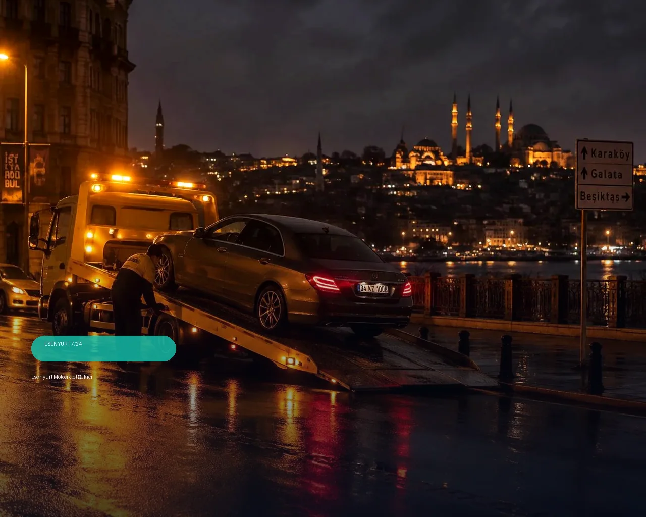 esenyurt motosiklet çekici